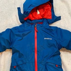 Patagonia one piece snowsuit